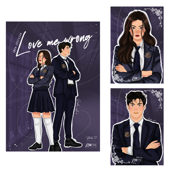 Inga Juszczak - Love Me Wrong z barwionymi brzegami + świeczka sojowa 60ml - obrazek 3
