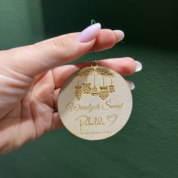 Drewniana bombka Rebelde