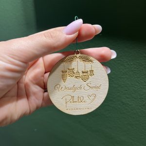 Drewniana bombka Rebelde