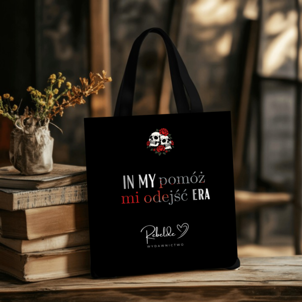 Torba bawełniana Sandra Woluntarska "Pomóż mi odejść"